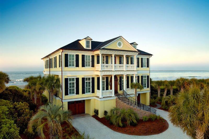 Large beach home with Marvin Windows and Doors