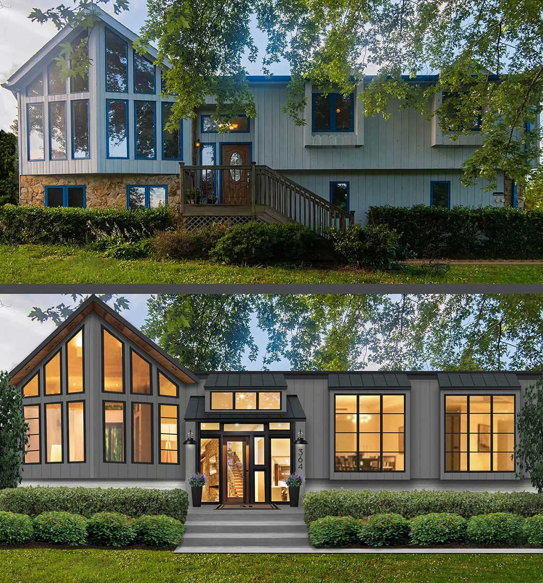 Transforming a Home Exterior Starts With Windows and Doors  Marvin