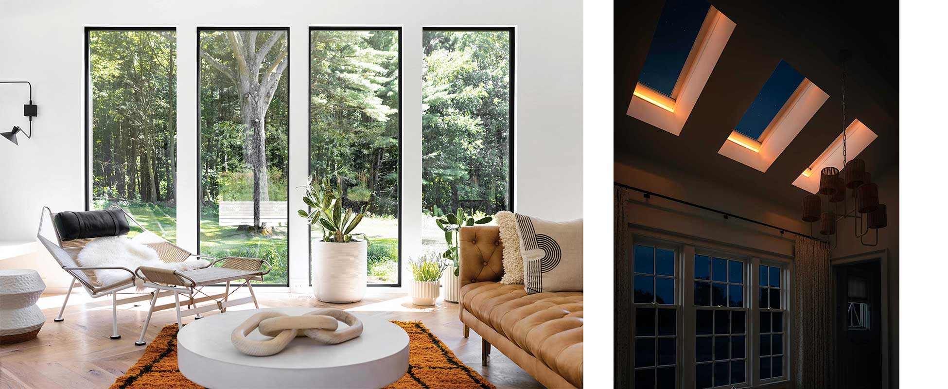 natural and artificial lighting in interior design