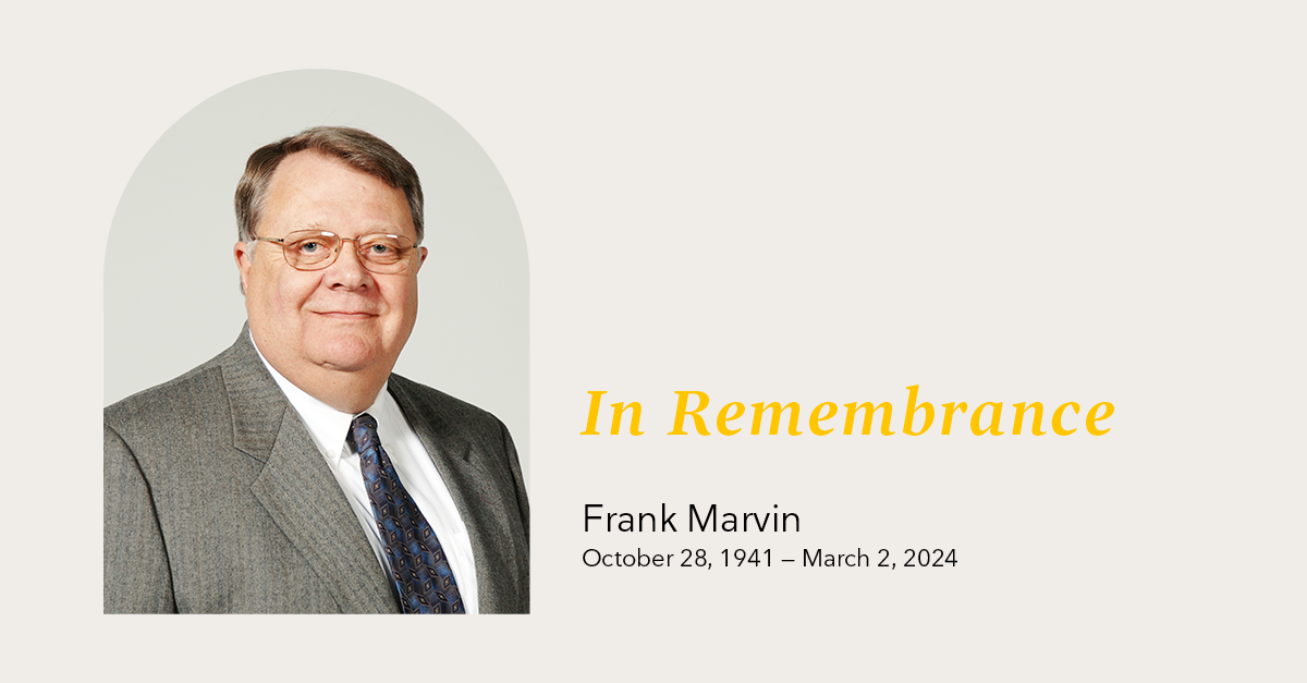 In Remembrance Frank Marvin